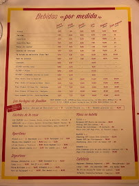 Bouillon République à Paris menu