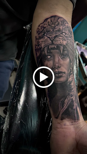 Explore neck tattoos for women ideas, creative tattoo ideas in Inkster, available at Legit Ink Tattoo Studios