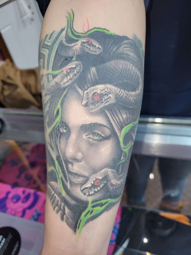 Explore radiology tattoo ideas, creative tattoo ideas in Angola, available at Hoodlum Ink