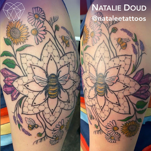 Explore koi sleeve tattoo ideas, creative tattoo ideas in Spokane, available at Moms Custom Tattoo & Body Piercing