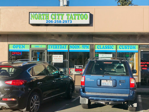 Tattoo Shop «North City Tattoo», reviews and photos, 18002 15th Ave NE F, Shoreline, WA 98155, USA