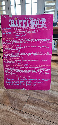 Café Hippi’Eat à Saint-Pierre carte