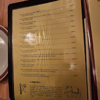 Menu du Restaurant le Pékin à Amboise