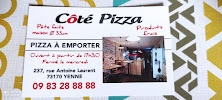Carte du Côté Pizza à Yenne