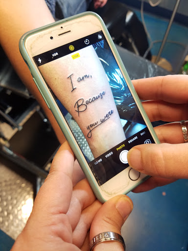 Explore roman catholic tattoo ideas, creative tattoo ideas in North Aurora, available at Ink Bar Tattoo