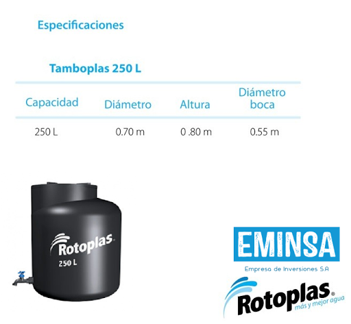 ROTOPLAS - EMINSA ,PLASTICOS Y ARTICULOS PARA EL HOGAR