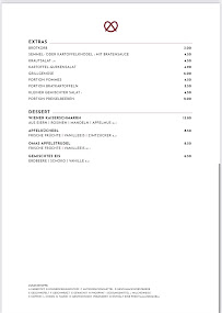 Restaurant bavarois Haidhauser Augustiner à Munich (le menu)