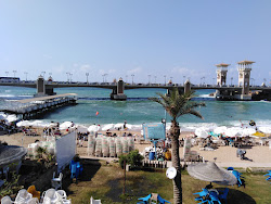 Foto di Stanley Beach e l'insediamento