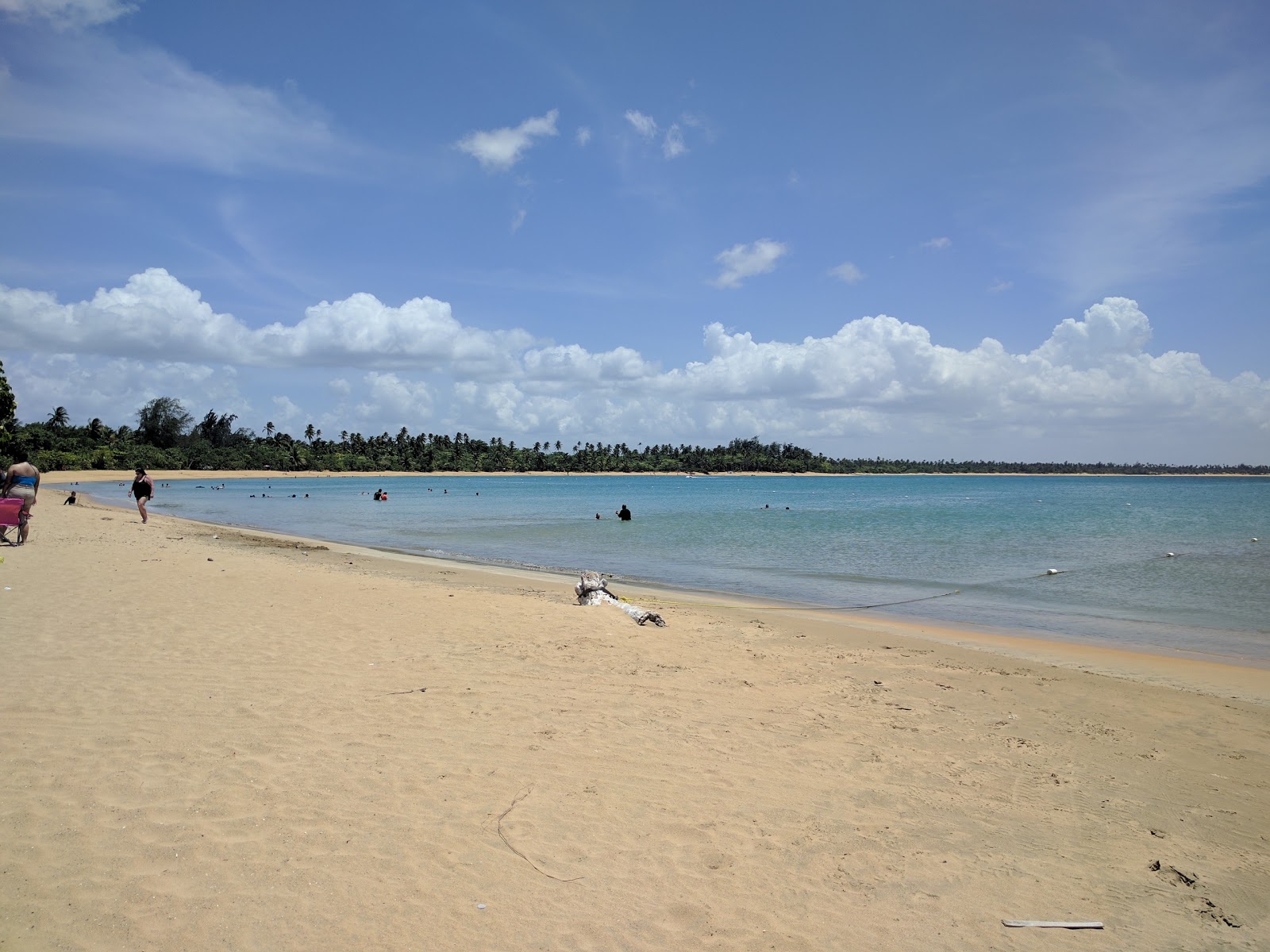 Photo de Playa Vacia Talega avec un niveau de propreté de partiellement propre
