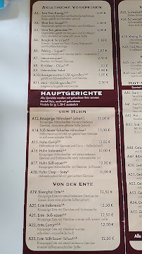 Carte du Pizzeria Bella Napoli à Neuenhaus