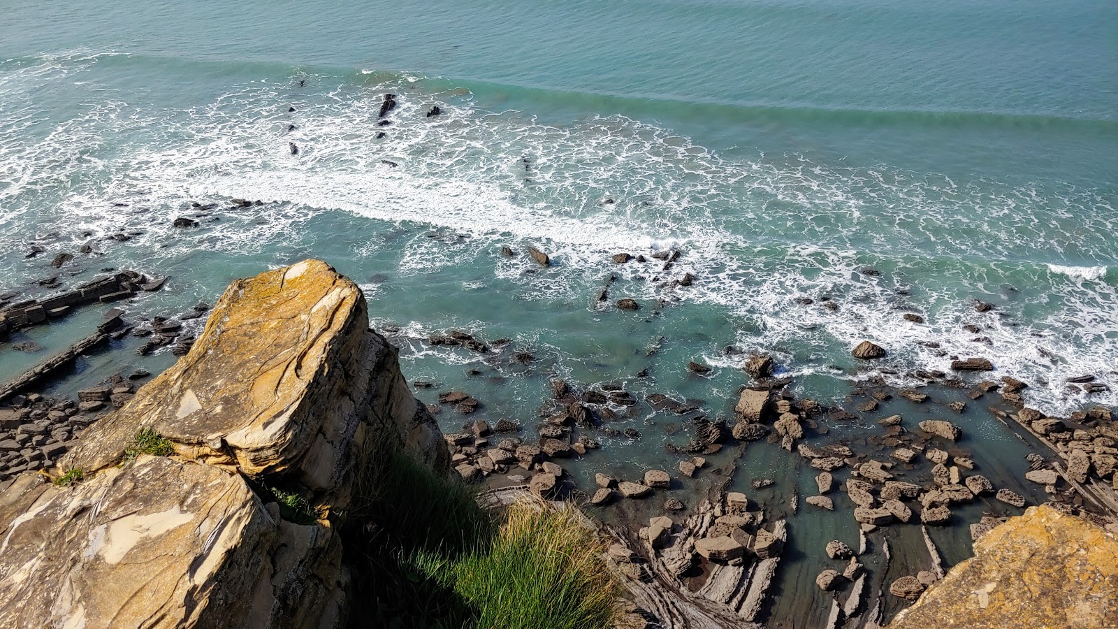 Playa de Barrika的照片 位于自然区域