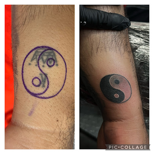 Explore brain tattoo ideas, creative tattoo ideas in Mcallen, available at House of Tattoos