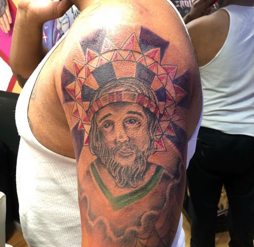 Find necklace tattoo ideas for your next unique tattoo in Newark at Bad Intentionz Tattoo & Piercings Studio