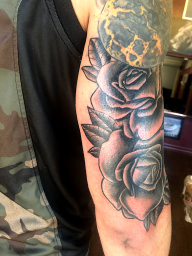 Explore road tattoo ideas, creative tattoo ideas in Cape Coral, available at UNRIVALED INK