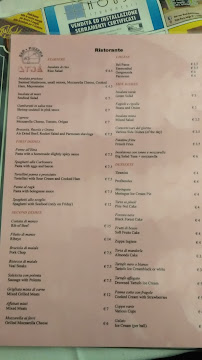 Ristorante Pizzeria Etna à Rovigo menu