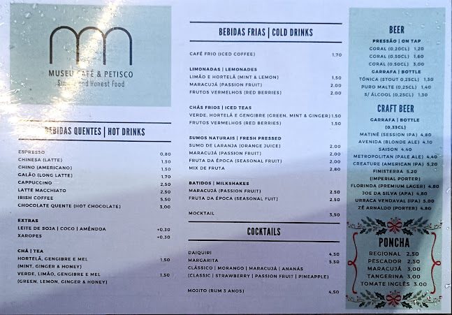 Avaliações doMuseu Café & Petisco em Funchal - Restaurante
