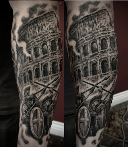 Explore woman arm tattoo ideas, creative tattoo ideas in Sunnyvale, available at Da Wei Tattoo Inc
