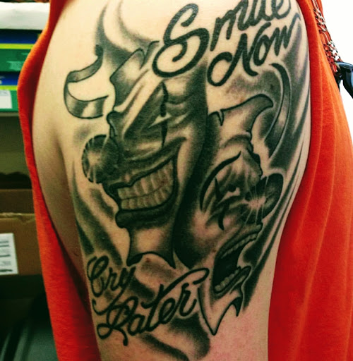 Explore shin tattoo ideas, creative tattoo ideas in Egg Harbor Township, available at Dreamline Ink Tattoo