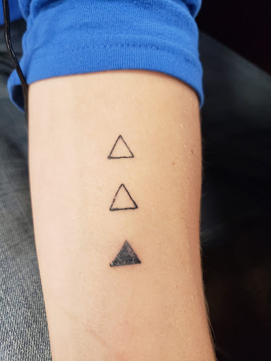 Explore to the moon and back tattoo ideas, creative tattoo ideas in Foley, available at Symbolic Ink Tattoo Studio