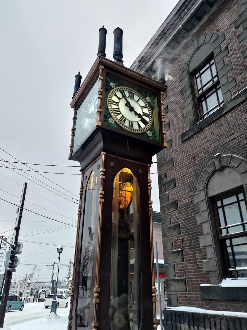 小樽オルゴール堂蒸気からくり時計