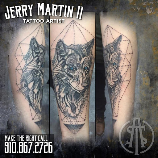 Explore back thigh tattoo ideas, creative tattoo ideas in Fayetteville, available at American Tattoo Society of Fayetteville