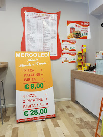 Mordy e Fuggi pizzeria al taglio e d'asporto à Bellocchi menu