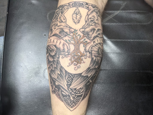 Explore hairline tattoo ideas male, creative tattoo ideas in Longview, available at Pale Horse Tattoo & Piercing