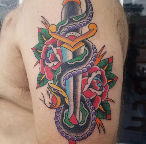 Explore circus tattoo ideas, creative tattoo ideas in Miami, available at Tattoos by Lou Miami - Kendall
