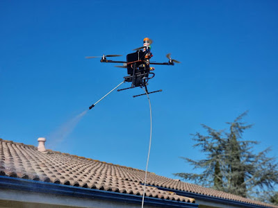 Drone Tom Services à Le Porge