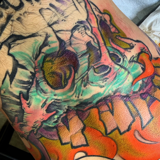 Explore gothic hand tattoo ideas, creative tattoo ideas in Franklin, available at Left Hand Black