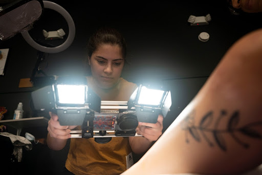 Explore small hunting tattoo ideas, creative tattoo ideas in Goose Creek, available at Red Kirin Tattoo