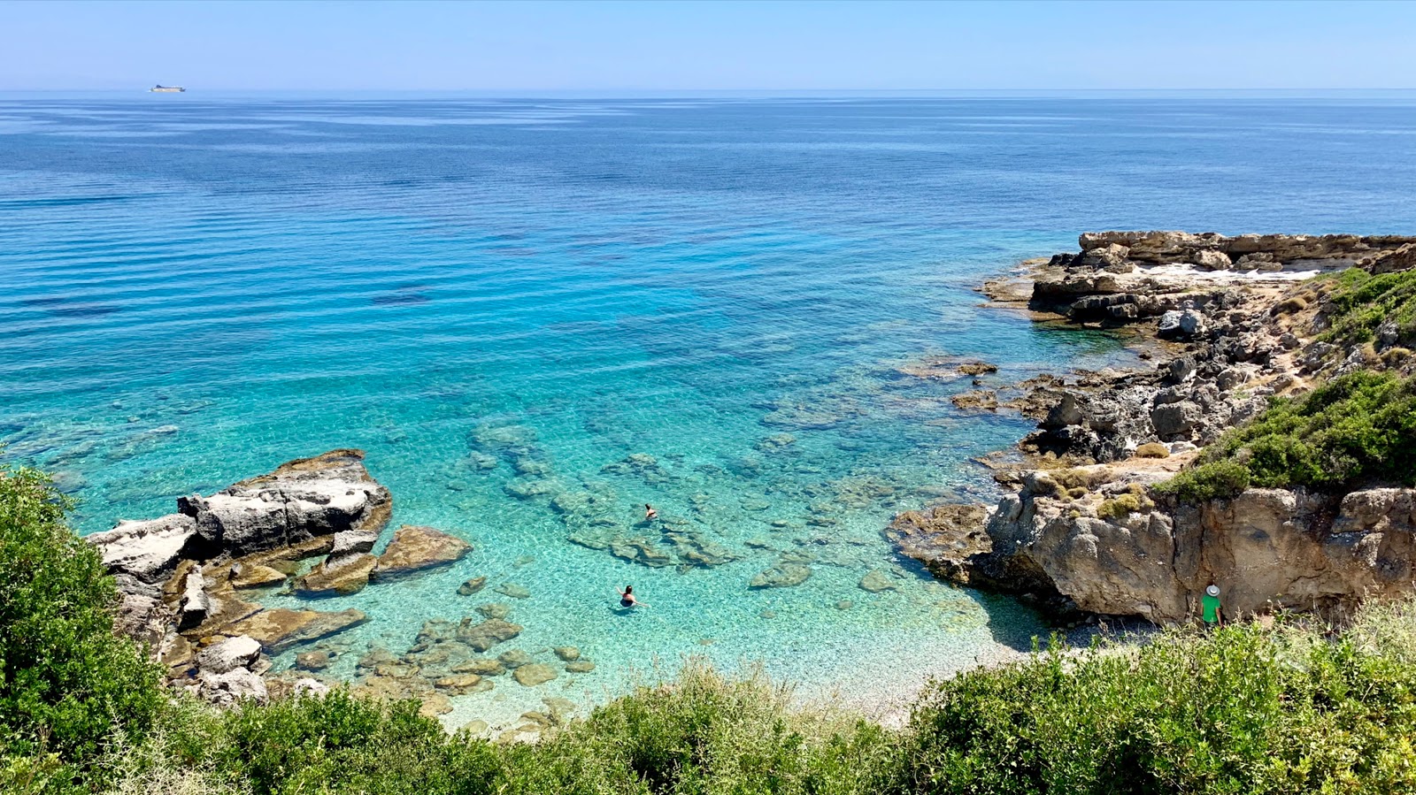 Photo of Skála beach II with turquoise pure water surface