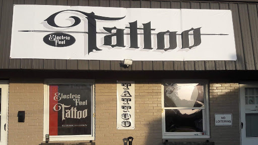 Explore swimming tattoo ideas, creative tattoo ideas in Elizabethtown, available at Electric Feel Tattoos