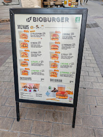 Menu / carte de Bioburger Montpellier à Montpellier