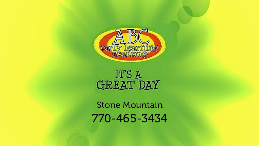 Day Care Center «ABC Early Learning Academy», reviews and photos, 1800 E Park Pl Blvd, Stone Mountain, GA 30087, USA