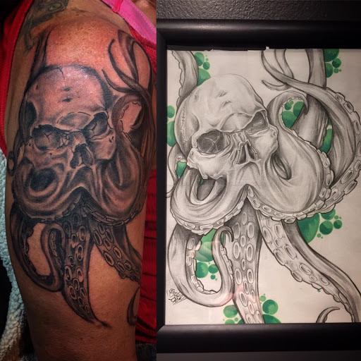 Explore western tattoo ideas for men, creative tattoo ideas in Ronkonkoma, available at Ink Buster Tattoo