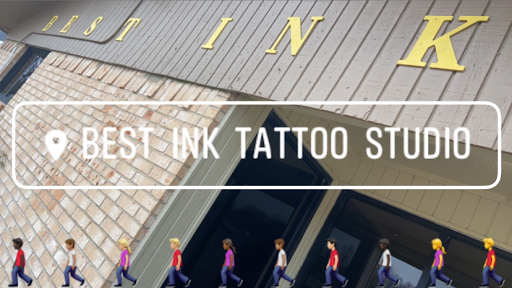 Explore black ink tattoo ideas, creative tattoo ideas in Powderly, available at Best Ink Tattoo Studio