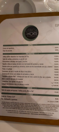 Lisboa à Noite em Lisbon menu n° 6