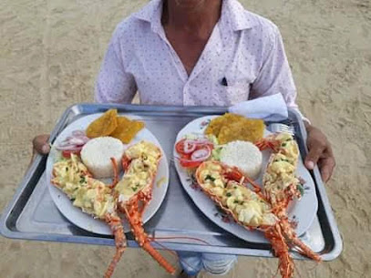 Restaurante Mono Robles - La playa, Manaure, La Guajira, Colombia