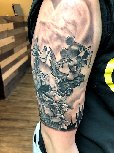 Explore tattoo ideas for top of foot, creative tattoo ideas in Milford, available at Inkhouse 203