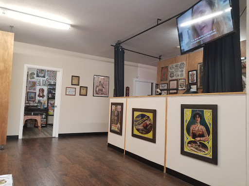 Explore tattoo idea for kids, creative tattoo ideas in Frisco, available at Frisco Tattoo Company - Steel PaintBrush