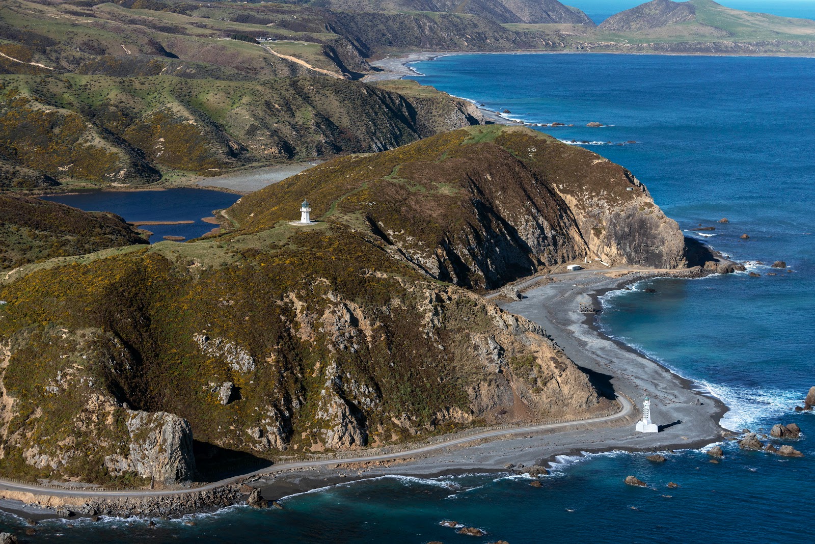 Photo de Pencarrow Head Beach zone sauvage