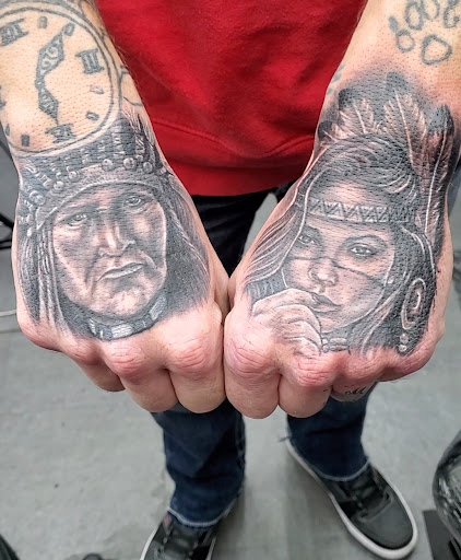 Explore spine tattoo ideas, creative tattoo ideas in Vienna, available at Patriot Arms Ink LLC