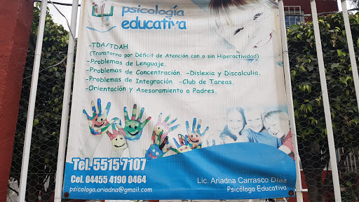 Psicología Educativa Lic. Ariadna Carrasco Díaz