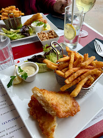Fish and chips du Restaurant français Le Neptune à Agon-Coutainville - n°6