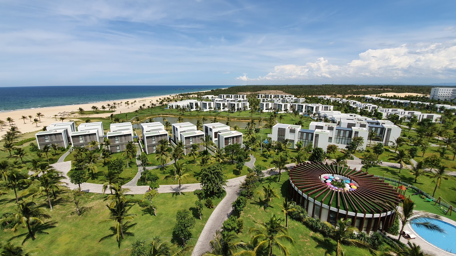 Photo de Thang Binh Beach - endroit populaire parmi les connaisseurs de la détente
