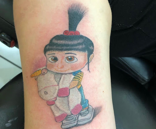 Explore santa tattoo ideas, creative tattoo ideas in Miami, available at Tattoos by Lou Miami - North Miami