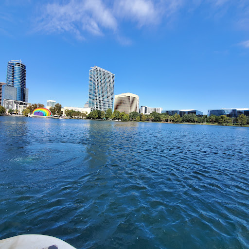 Lake Eola Park Swan Boat Rentals in Northeast Orlando, Orlando, Florida