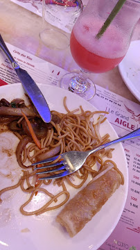Nouilles sautées du Restaurant de type buffet Le Grand Aigle - Restaurant Asiatique à Lanester - n°1