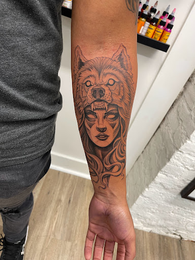 Explore axe tattoo ideas, creative tattoo ideas in Carmel, available at Phong Tattoo